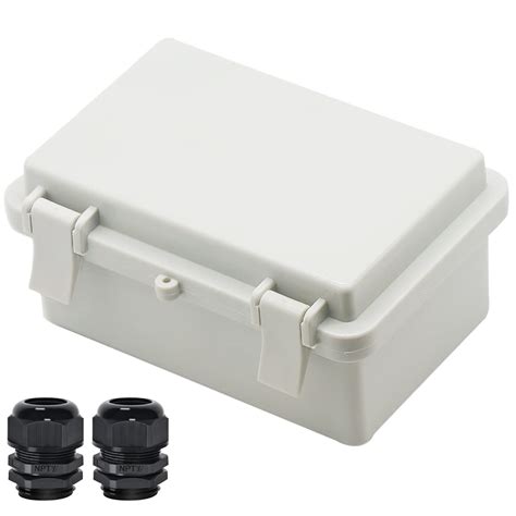 Zulkit Junction Box ABS Plastic Dustproof Waterproof 